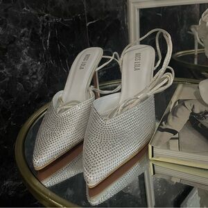 Miss Lola Blinged Out Wrap Up Heels